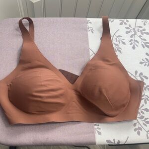 Knix Wireless Brown Bra Size L+